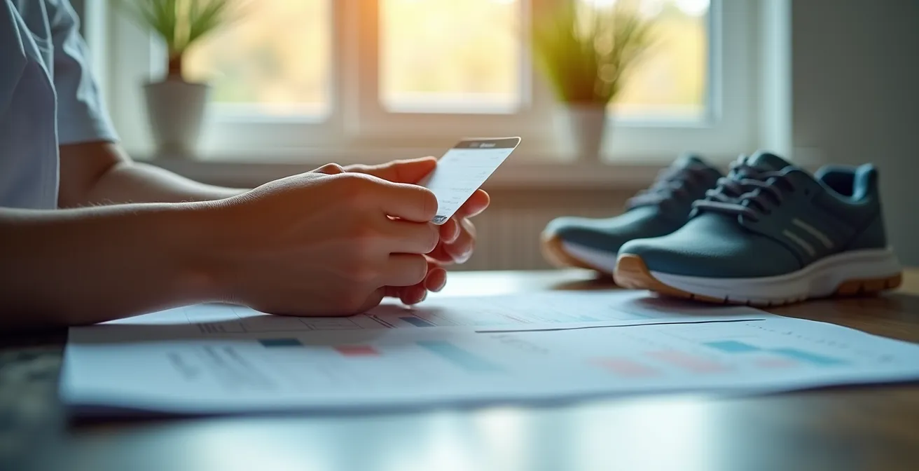 Documents médicaux et radiographies organisés pour une consultation